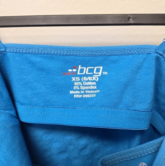 BCG Peace Cami Tank Top Blue XS - Picture 5 of 6